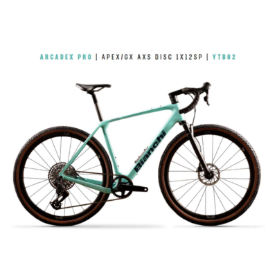 Gravel Bianchi Arcadex Pro APEX/GX AXS Disc 1X12SP - 2026