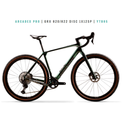 Gravel Bianchi Arcadex Pro GRX 820/822 Disc 1X12SP - 2026